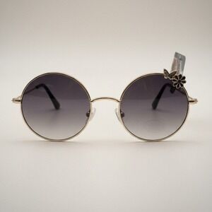 Brand Star S2 Wrap-Around Sunglasses – Black with Silver Star Detail – NWT